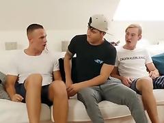 TRAILERTRASHBOYS Casper Ivarsson Fucks Bastian Karim 3some